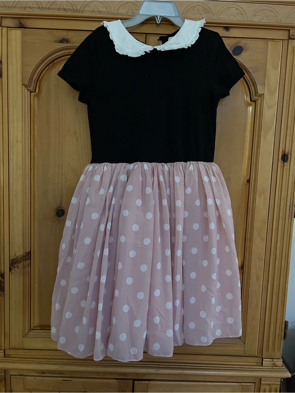 Taylor Joelle vintage pink sweetheart Minnie Mouse tutu chiffon dress size 14